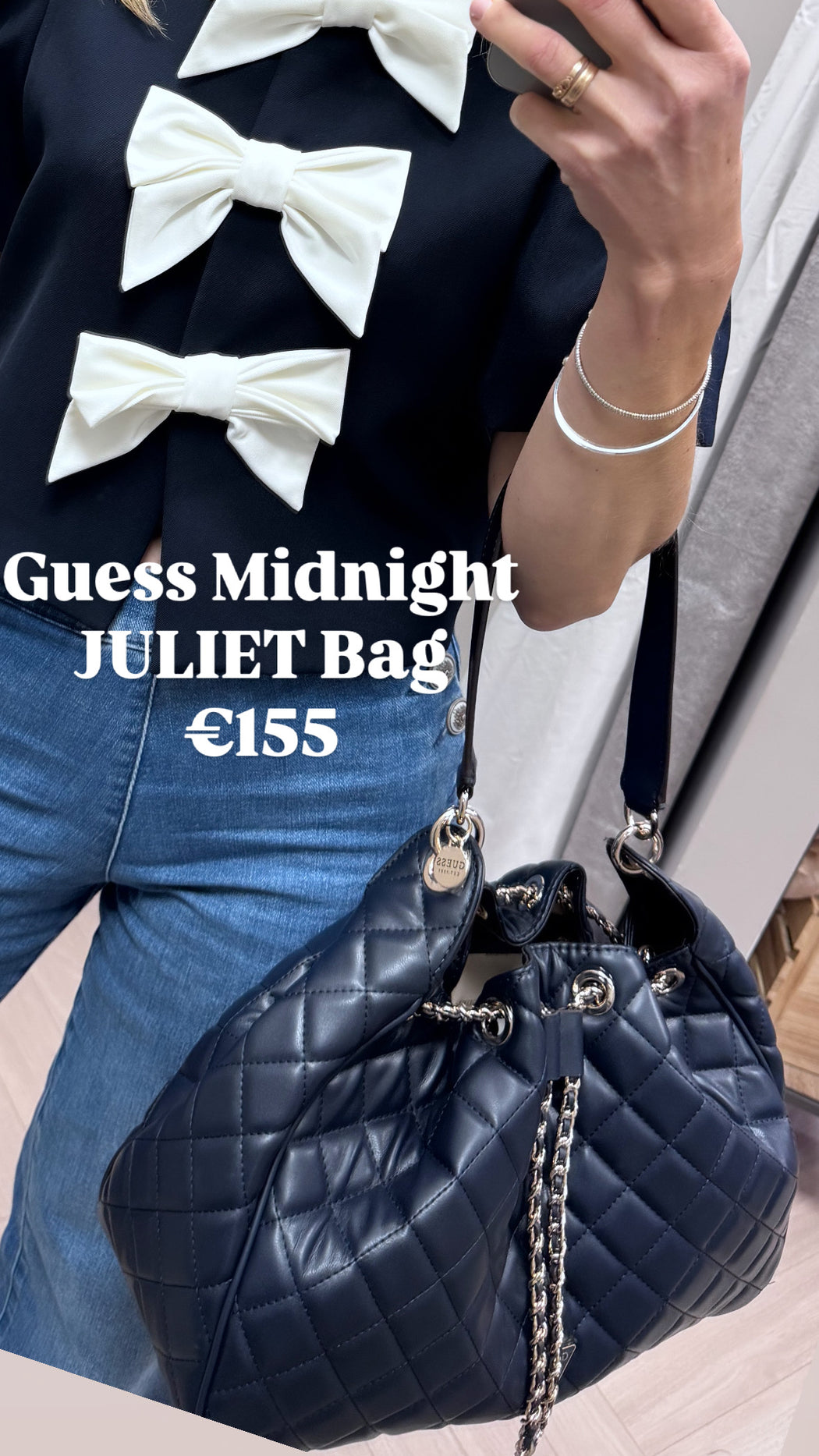 Guess Midnight JULIET Bag. QG245601