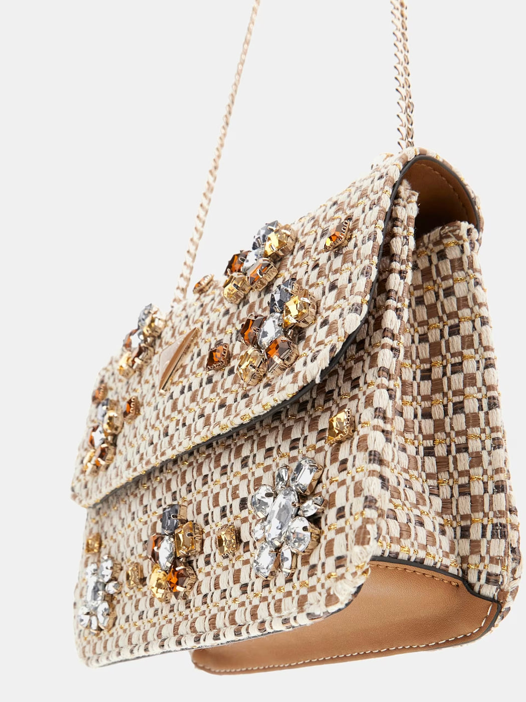Guess cognac multi beauvoir mini bag WE952821