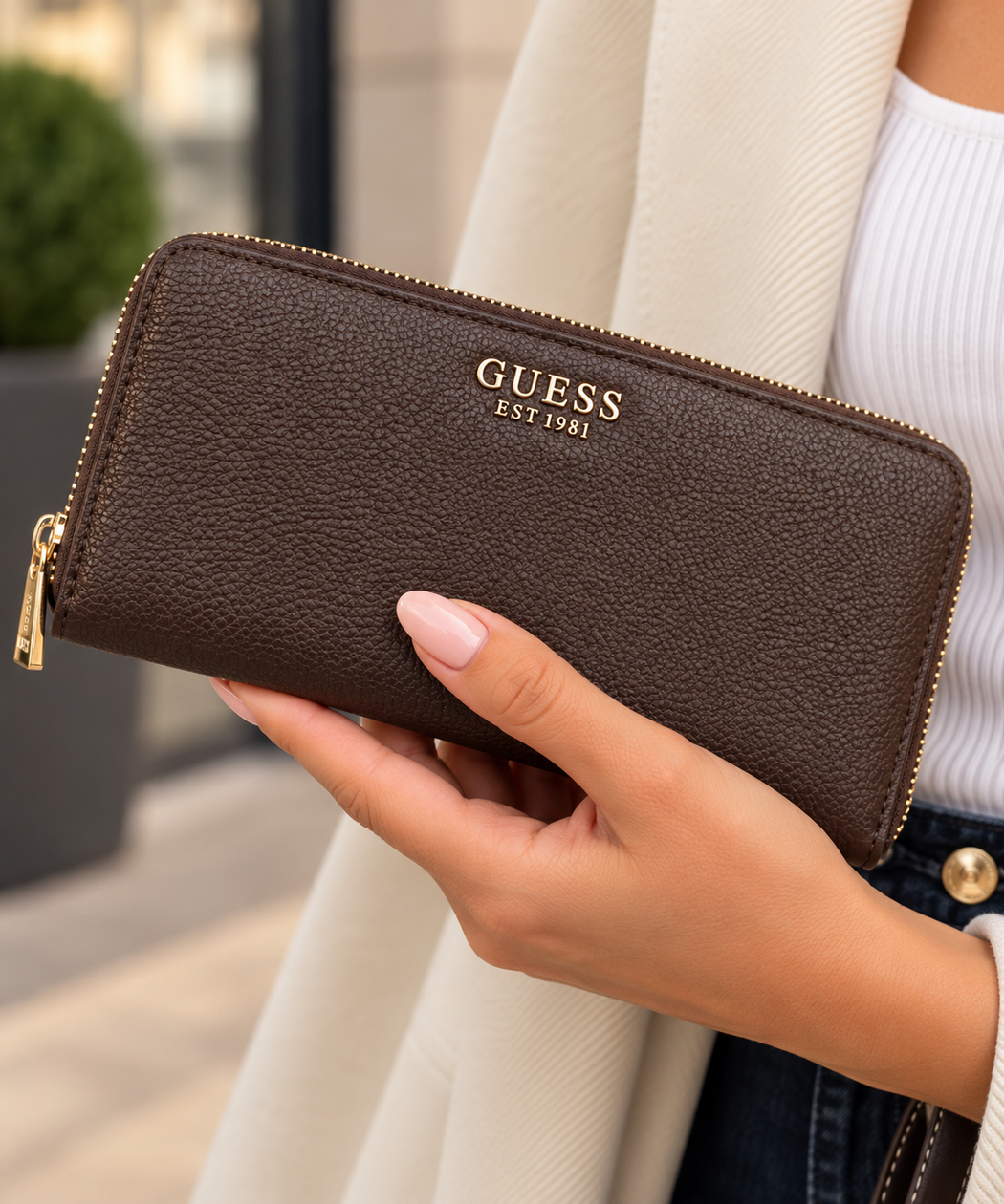 Guess melody brown wallet bg9735146