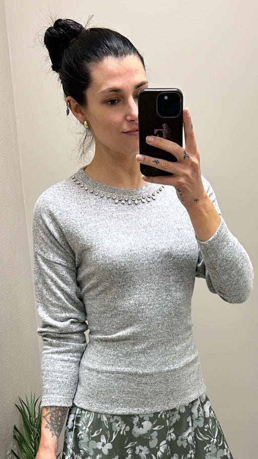 Barcelona grey sweater