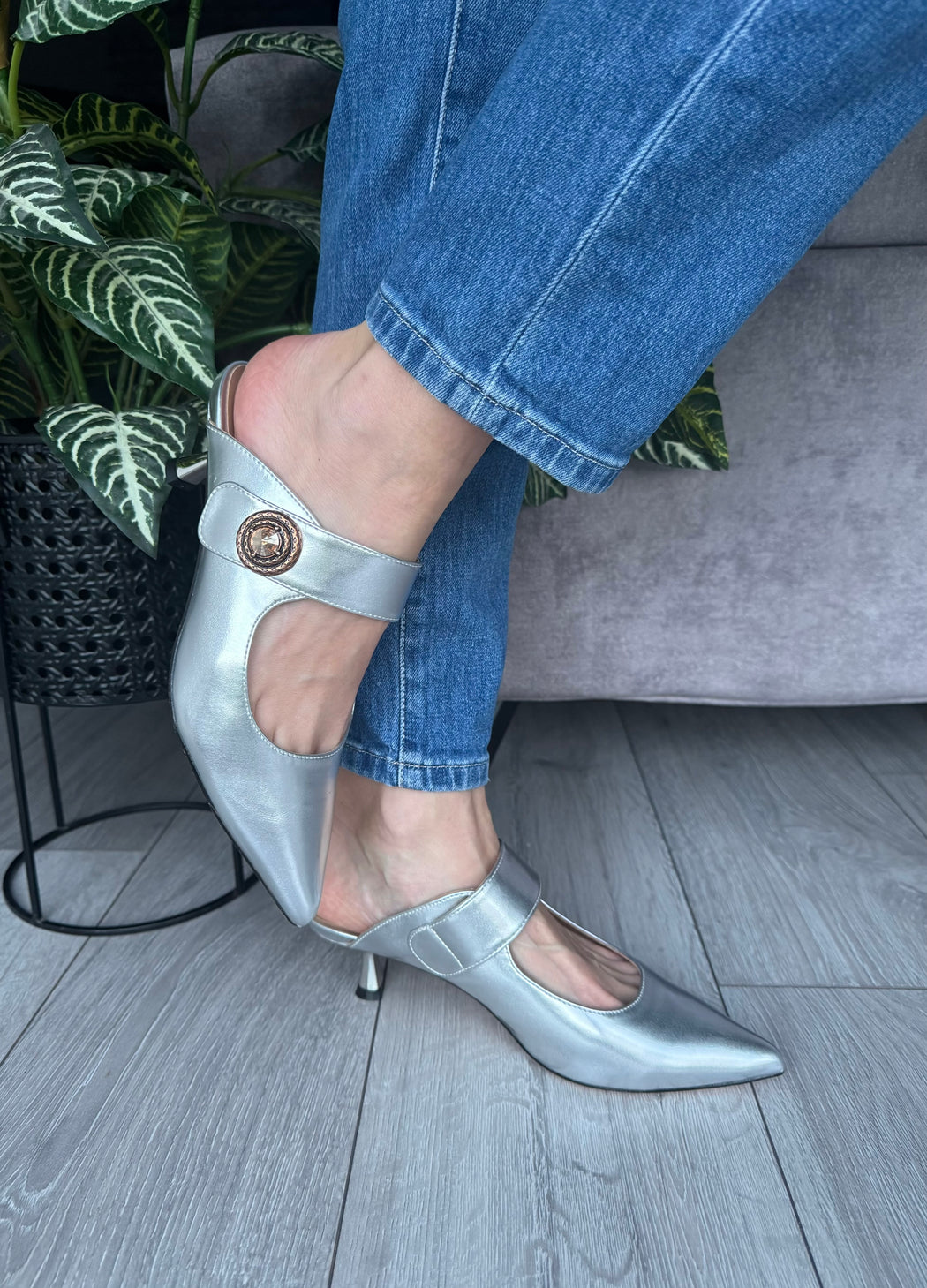 Sofitel silver heels