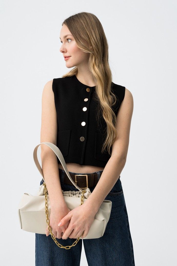 Hallow  black sleeveless