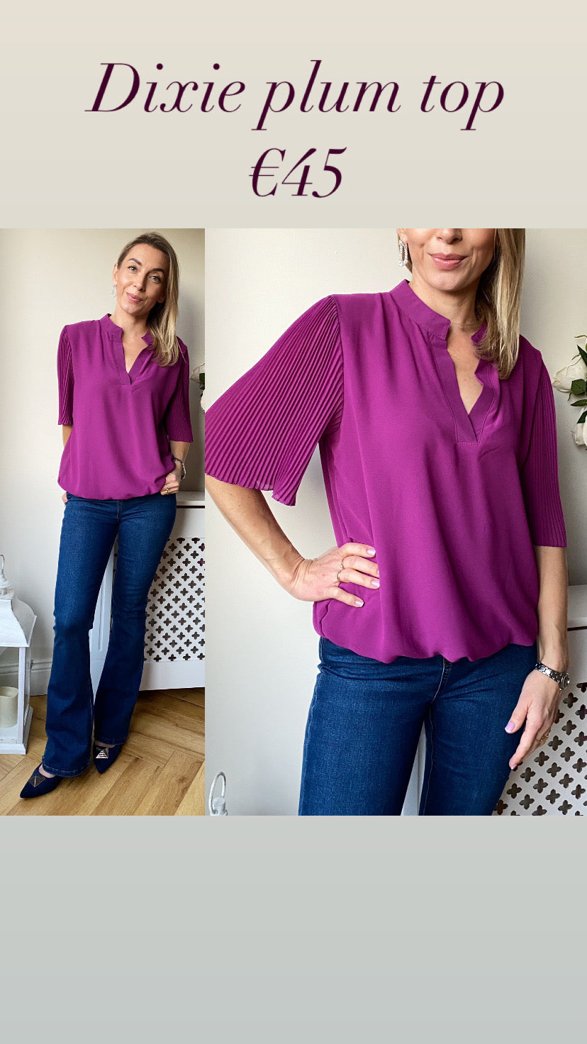 Dixie plum top