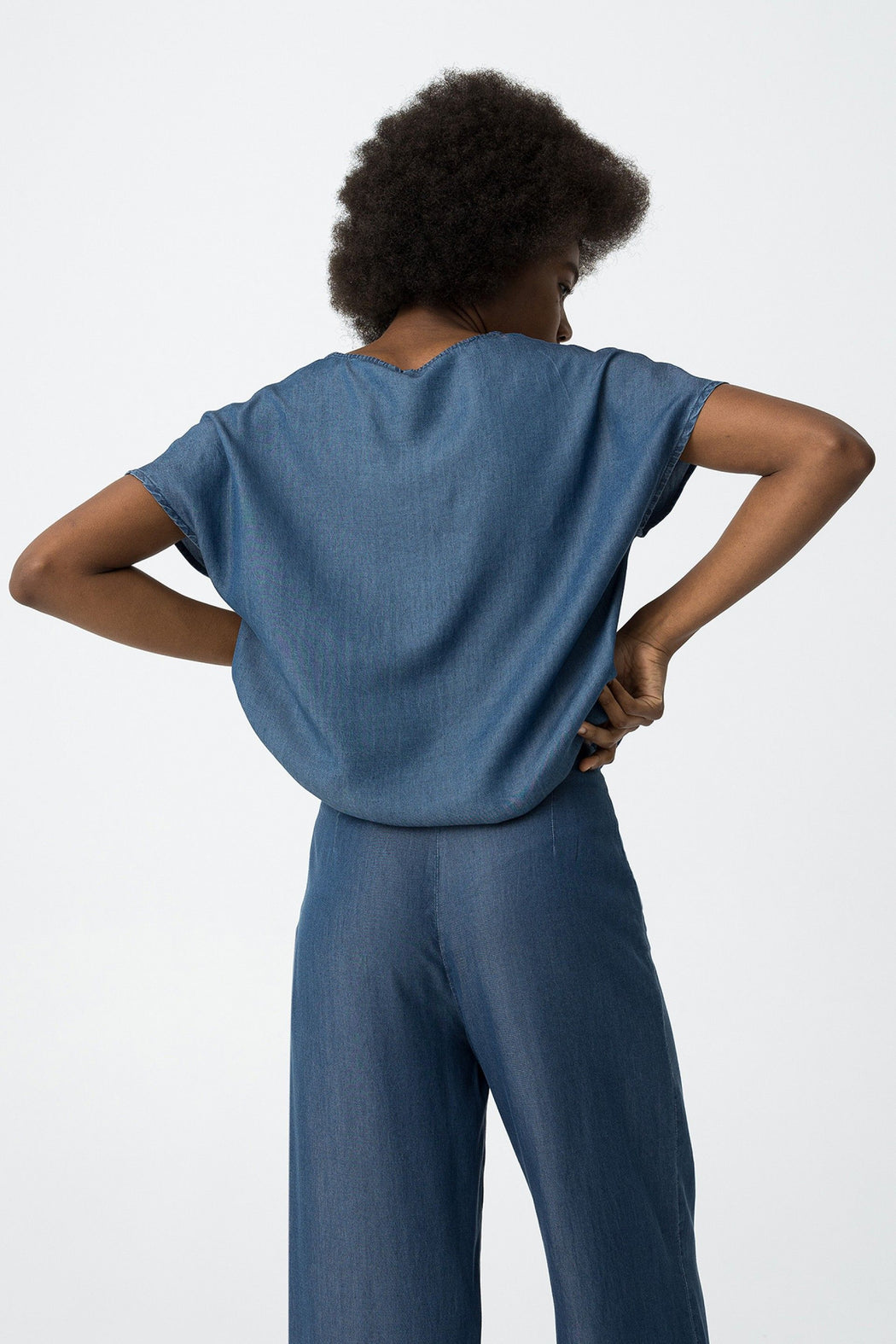 Mara denim top