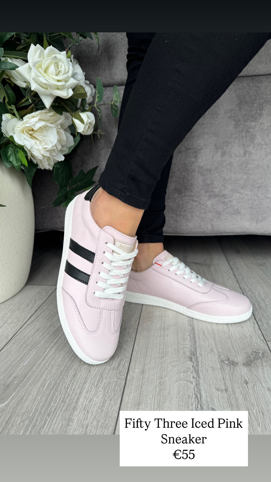 Fifty Three Iced Pink Sneaker