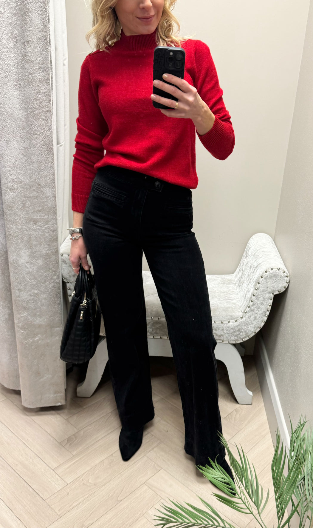 Olivia high waist bootcut flare