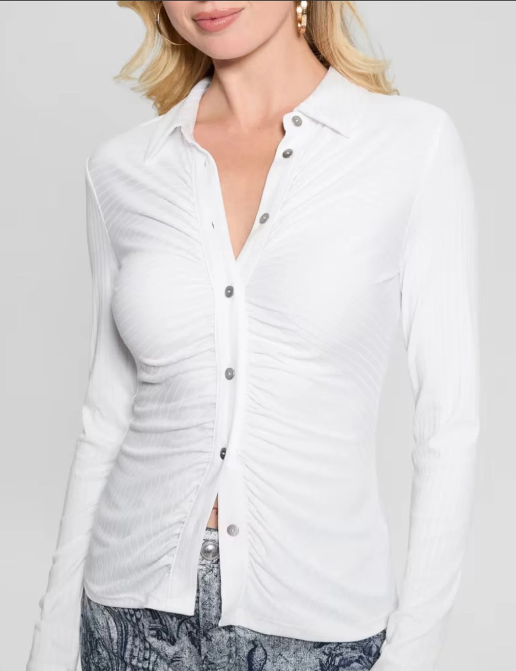 Guess eco white shirt W5RP38KCM72