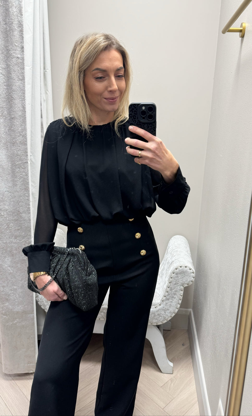 Chloe jumpsuit black