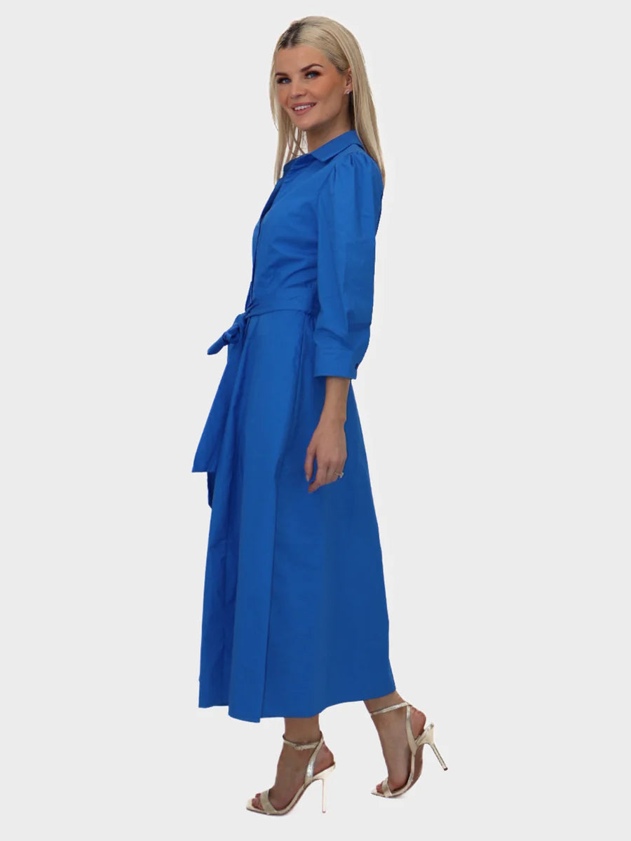 VICTORIA BLUE MAXI DRESS