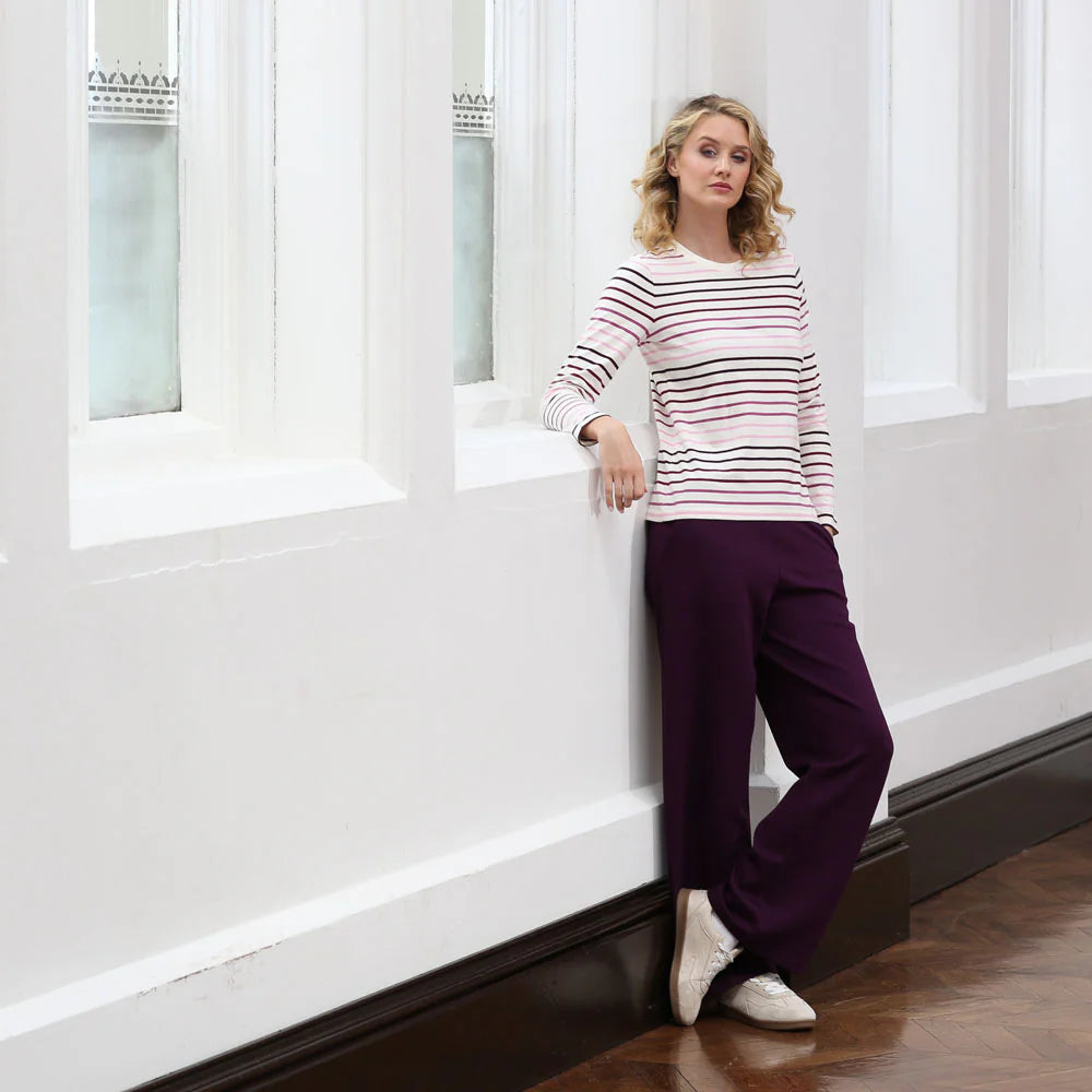 Kimberley Long Sleeve Tee Berry