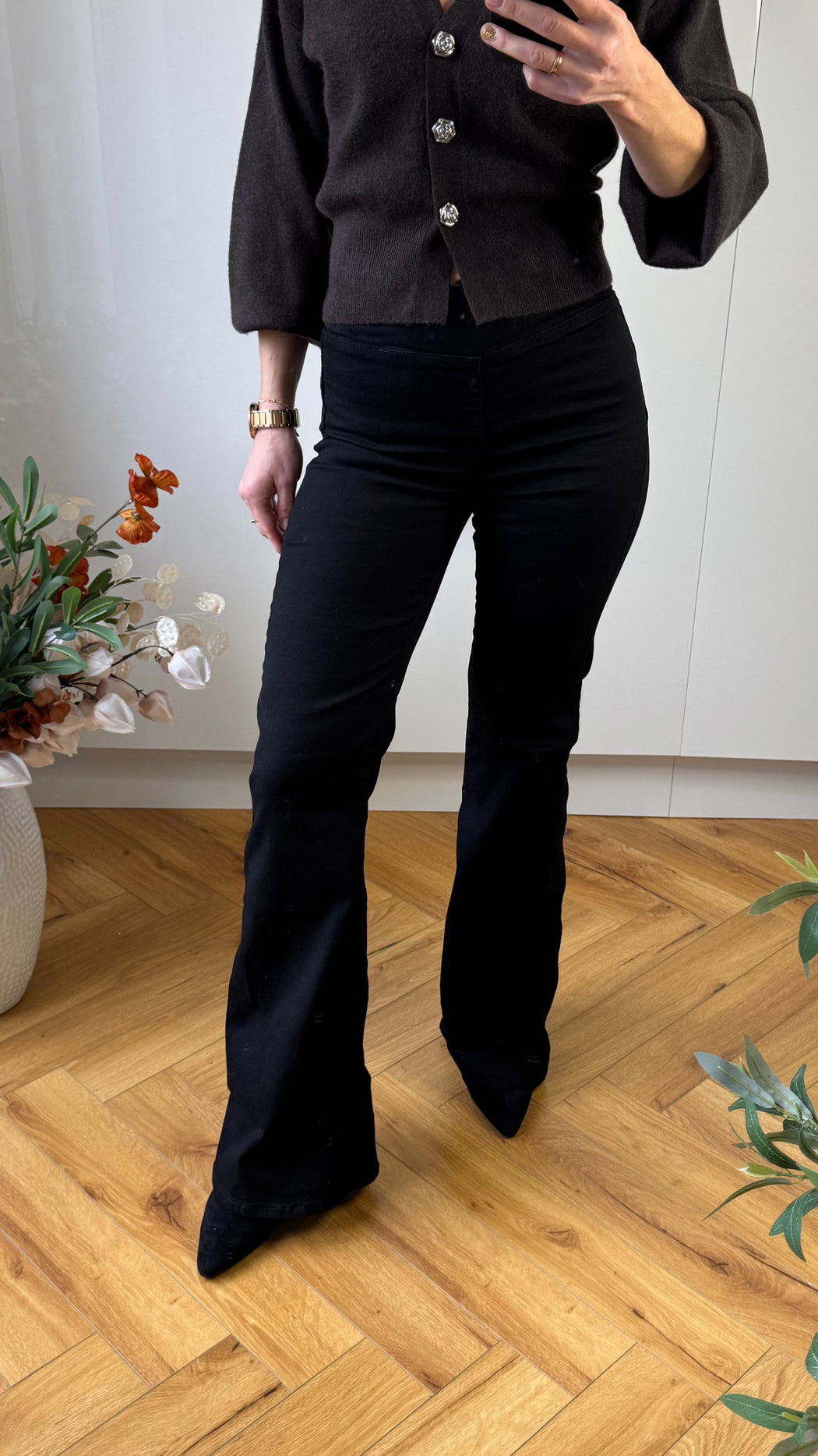 One size flare jeggings  10062937