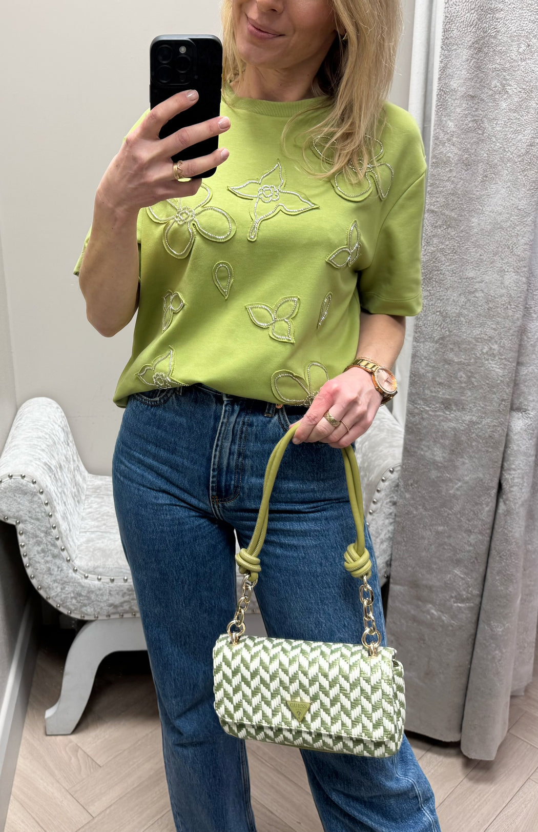 Guess TESSI Olive Bag. WG769119