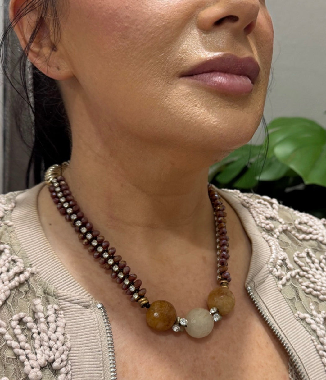 Beaded necklace