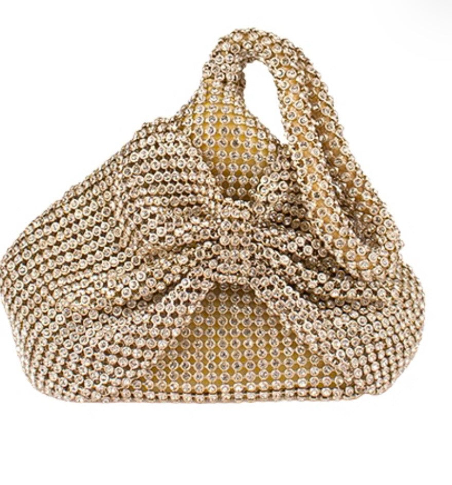 Bowie gold bag