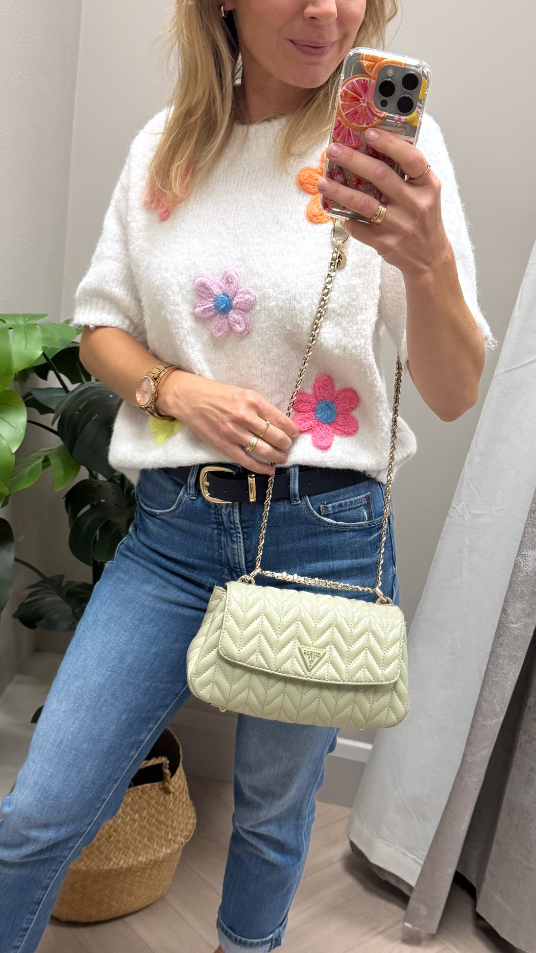 Guess Cheryl Sage shoulder / crossbody Bag TQ972021