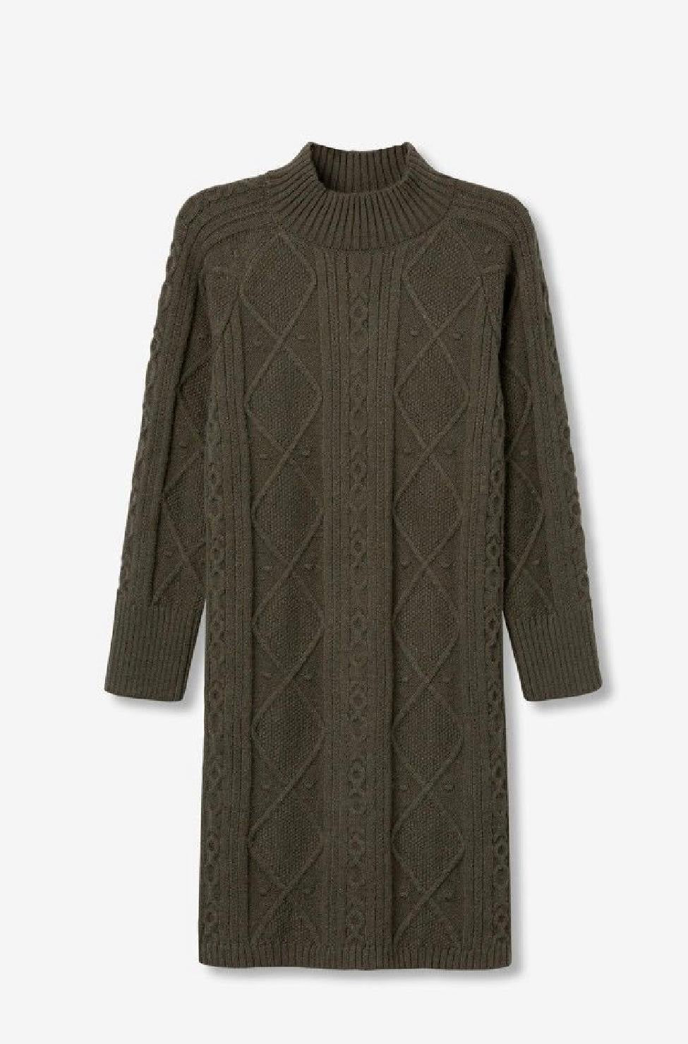 Marijin green knit dress