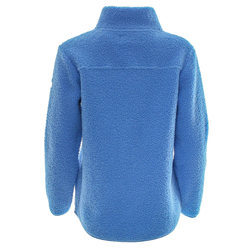 April Half Zip Cornflour Blue