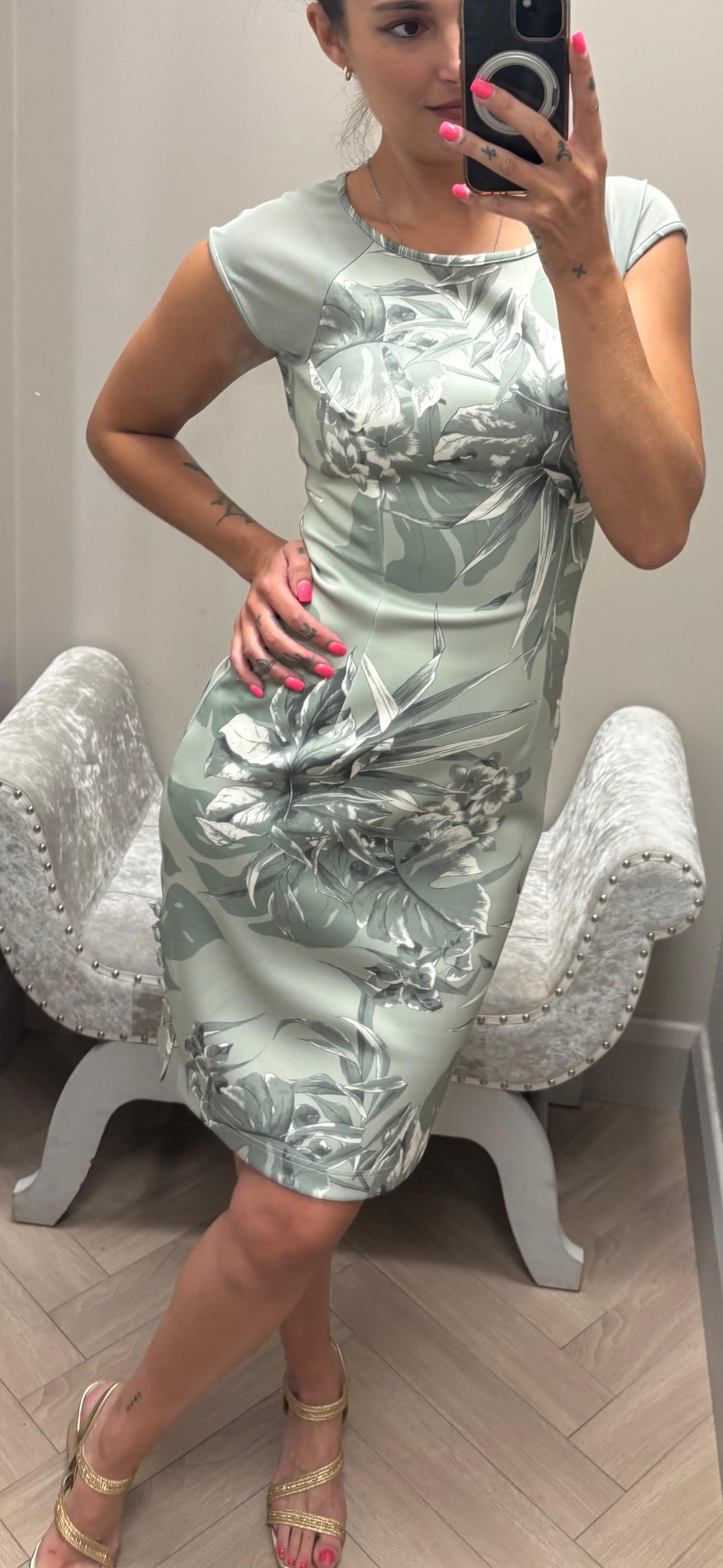 W3YK64K9UN2 guess scuba bodycon dress