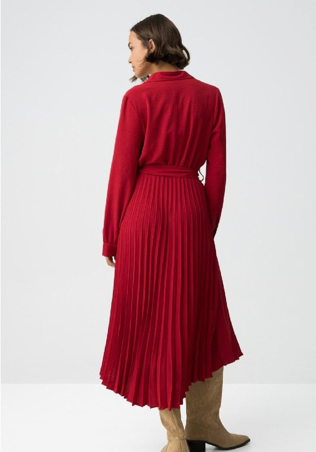 Okinawa pleated dress