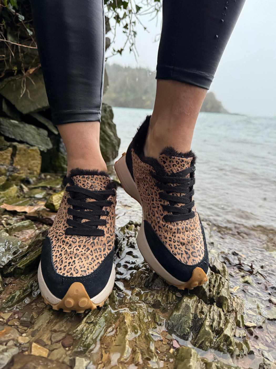 Dabin creamlop leopard runners