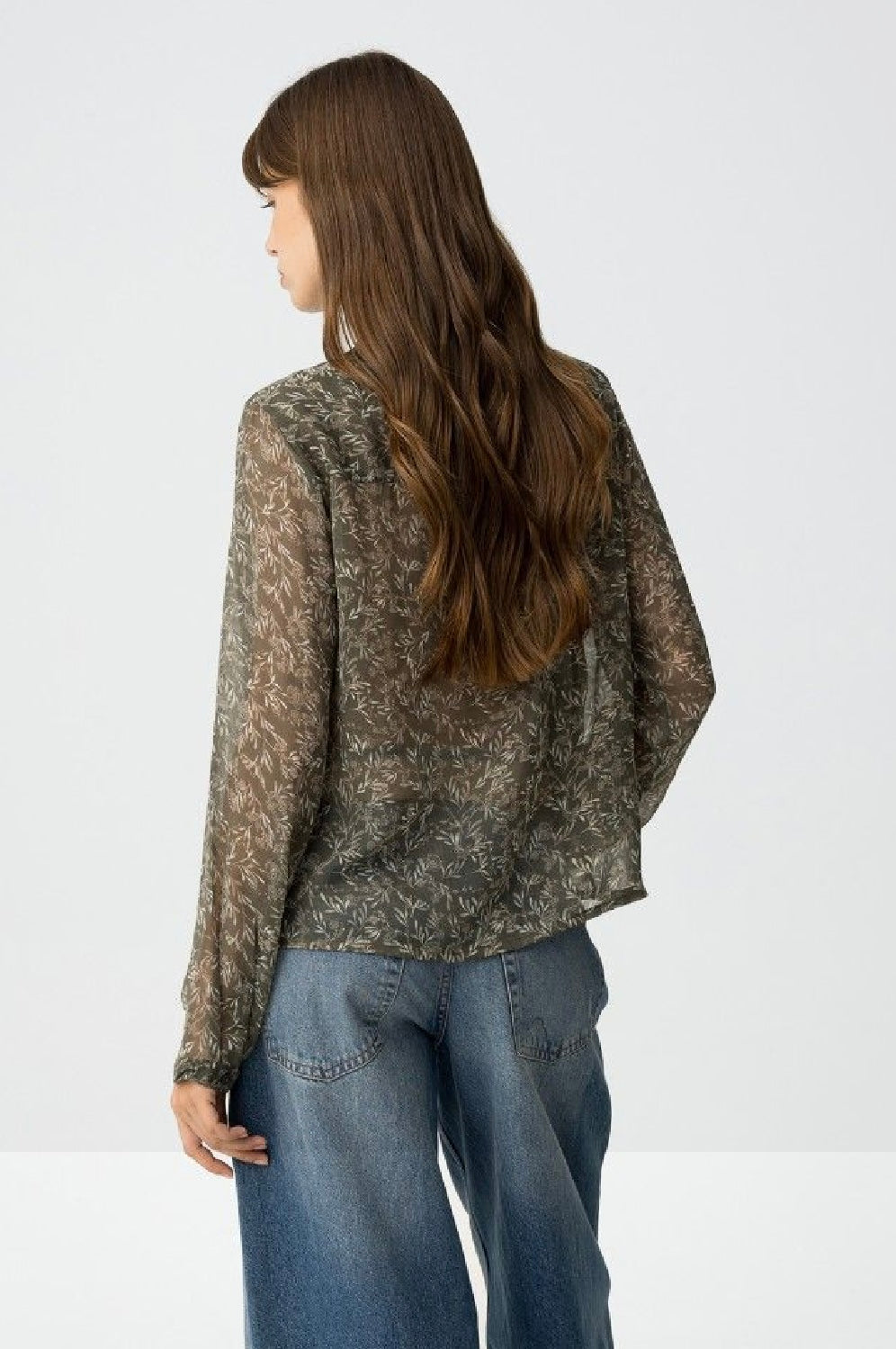 Carmilde floral blouse