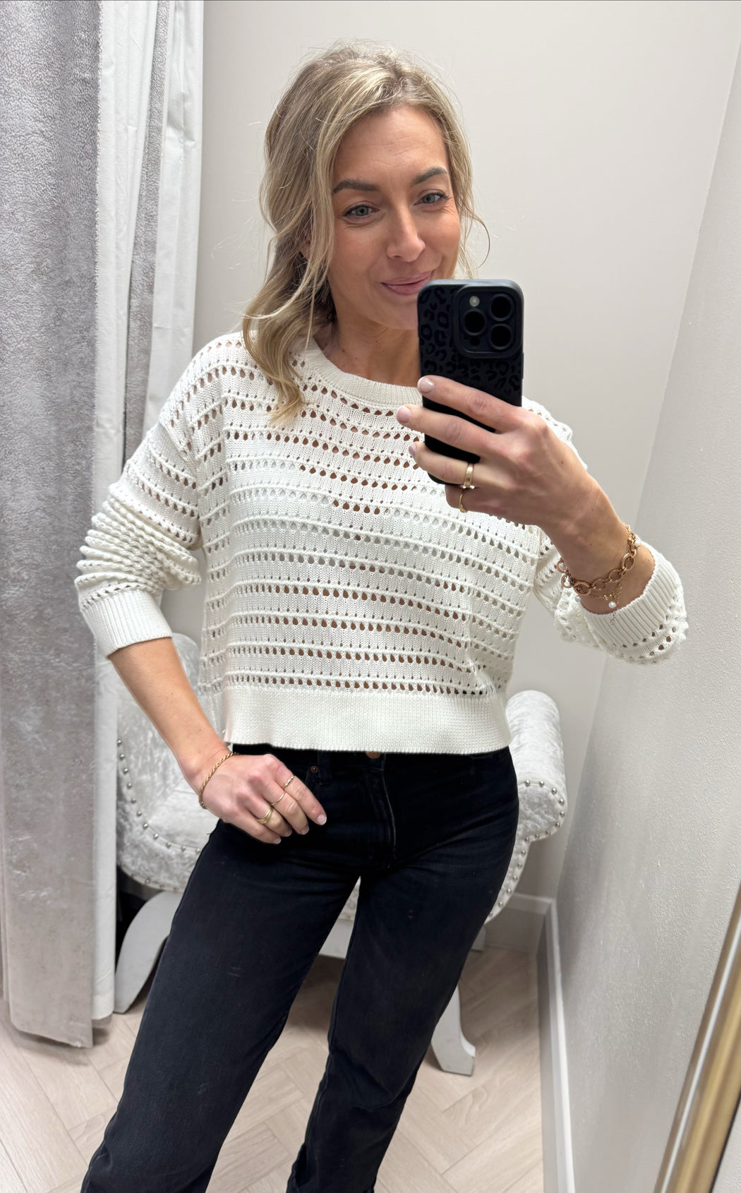 Edema cream knit