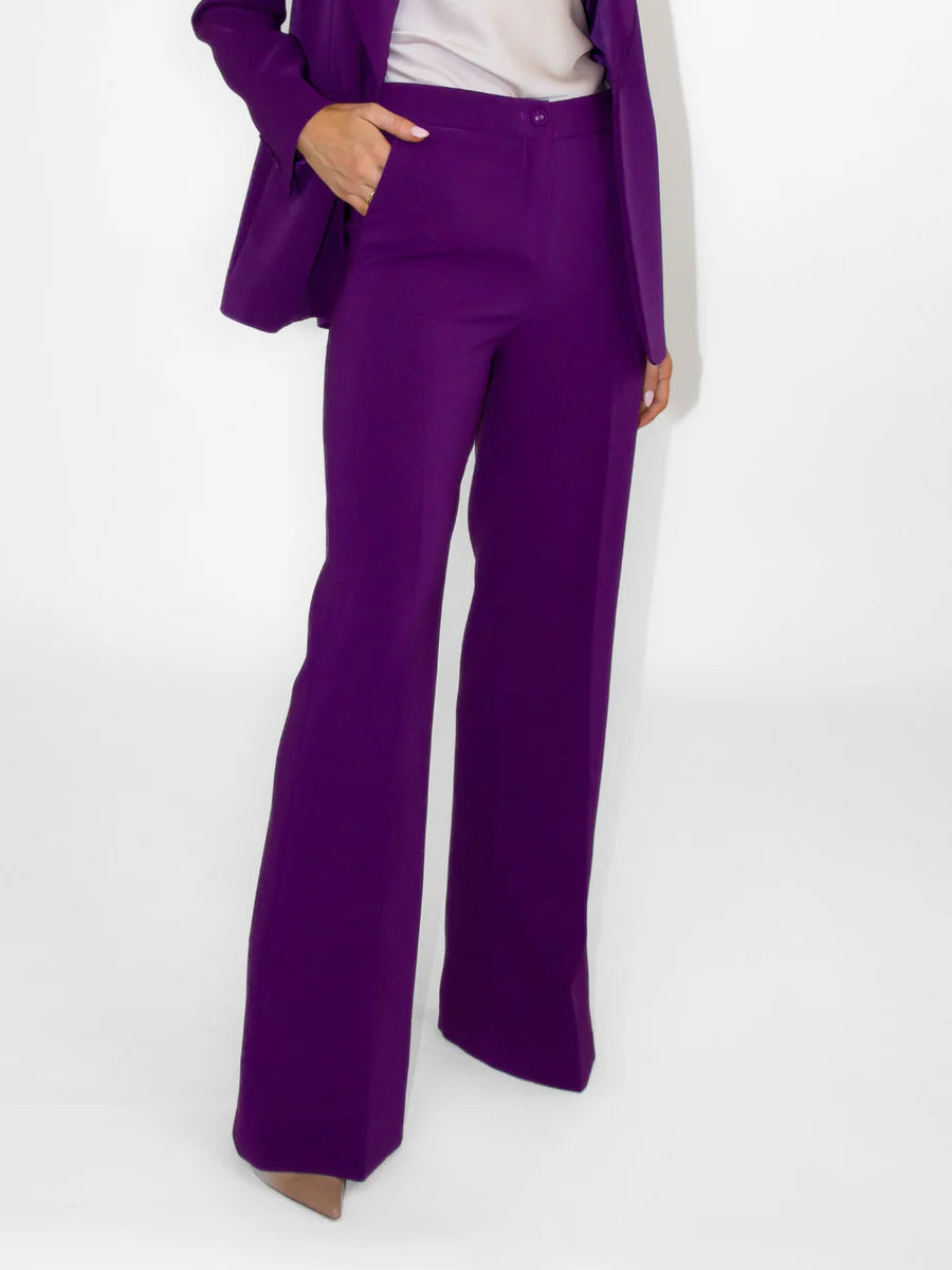 PALERMO TROUSERS IN PURPLE