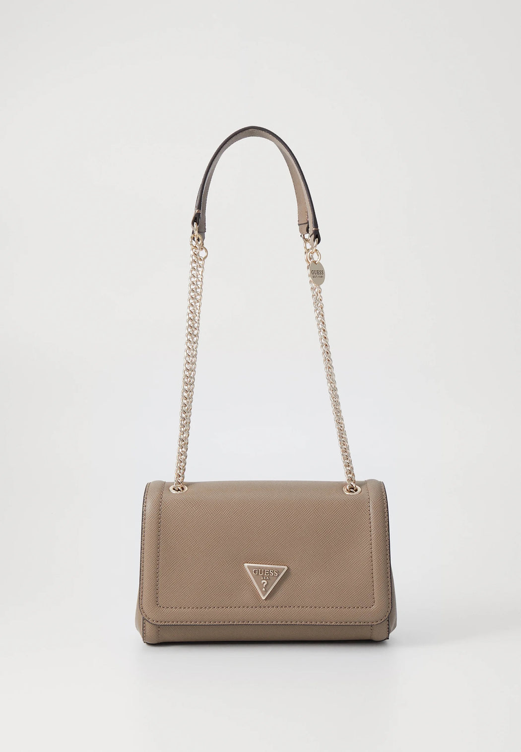 Guess dark taupe noelle shoulder bag ZG787921