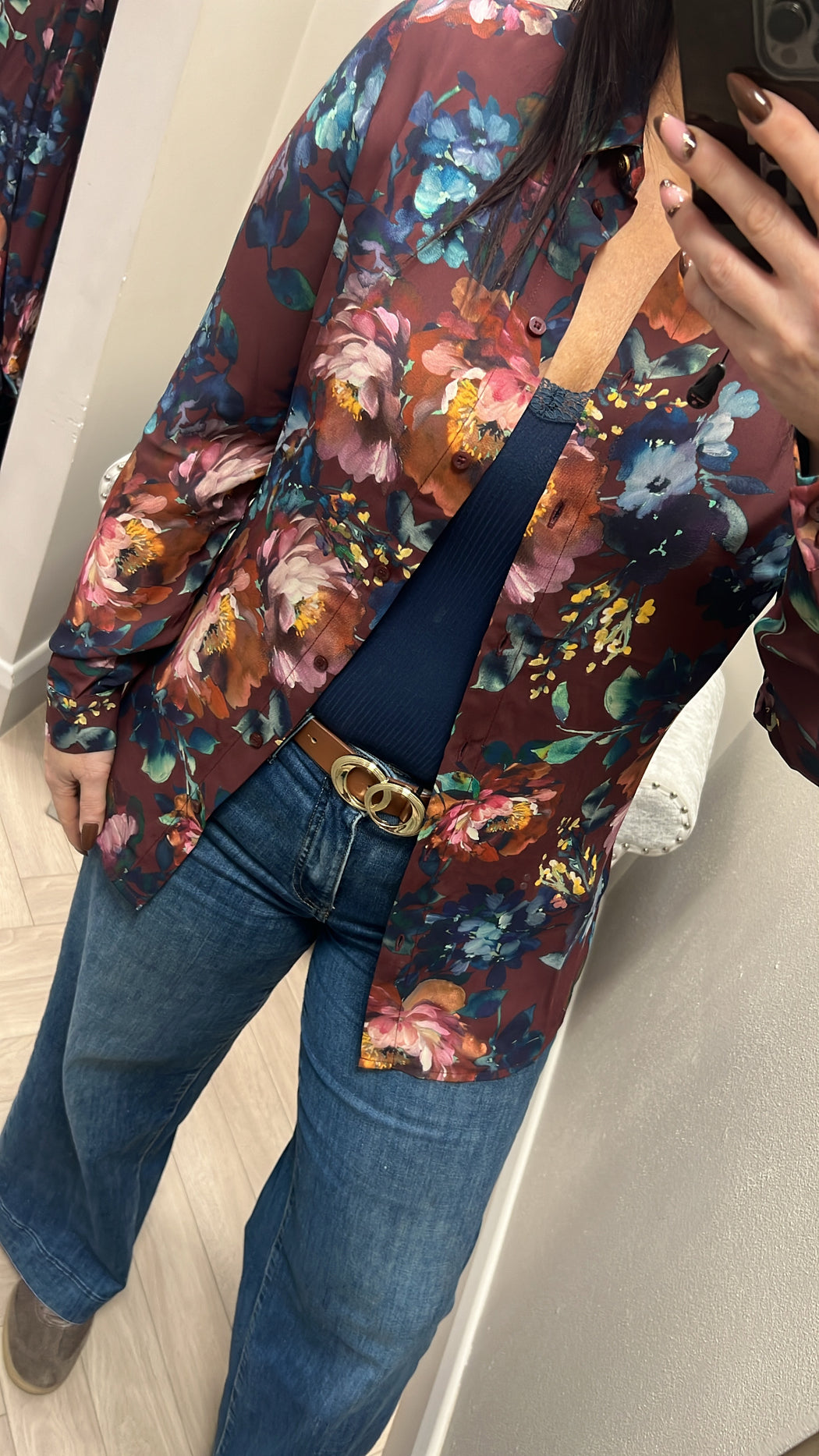 Guess wine guess floral clouis w5bh73wgLA2
