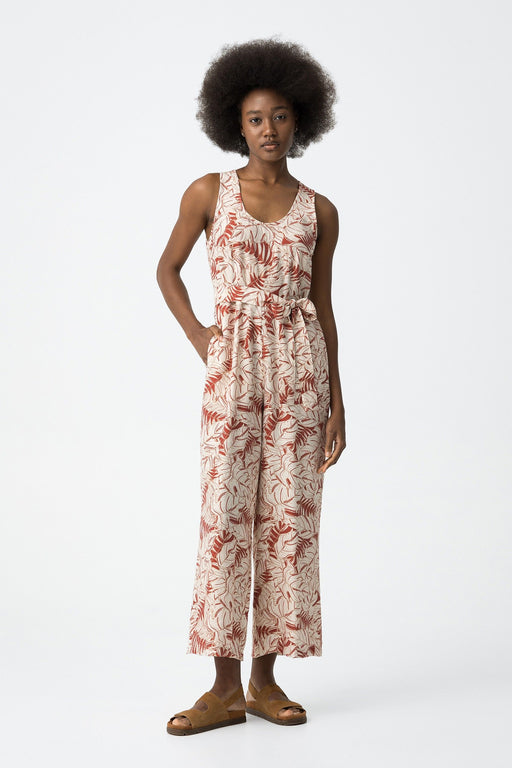 Tabaco jumpsuit tan/cream