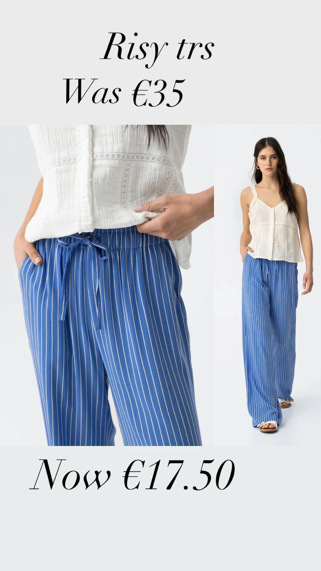 Risy stripe trousers