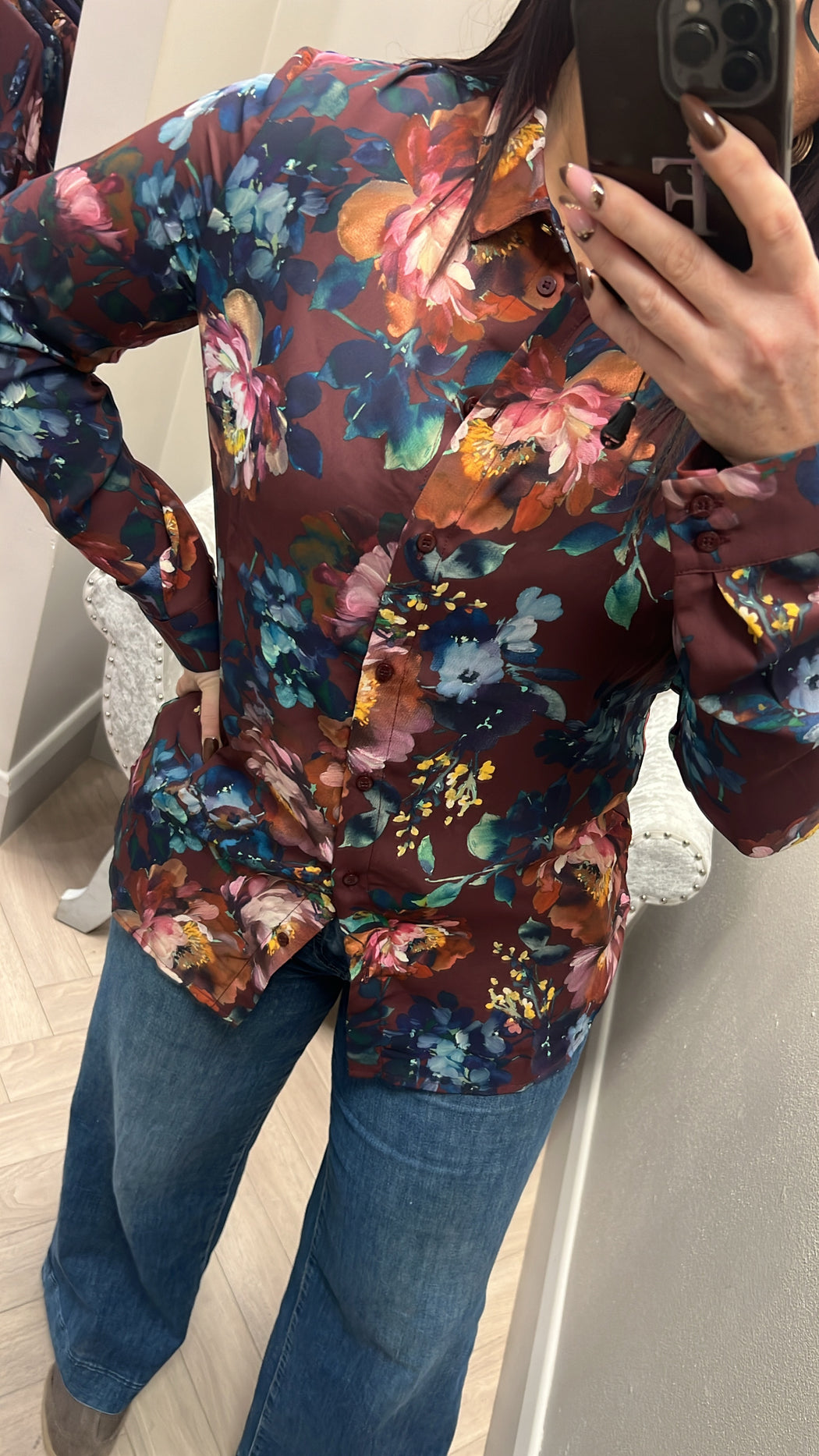 Guess wine guess floral clouis w5bh73wgLA2