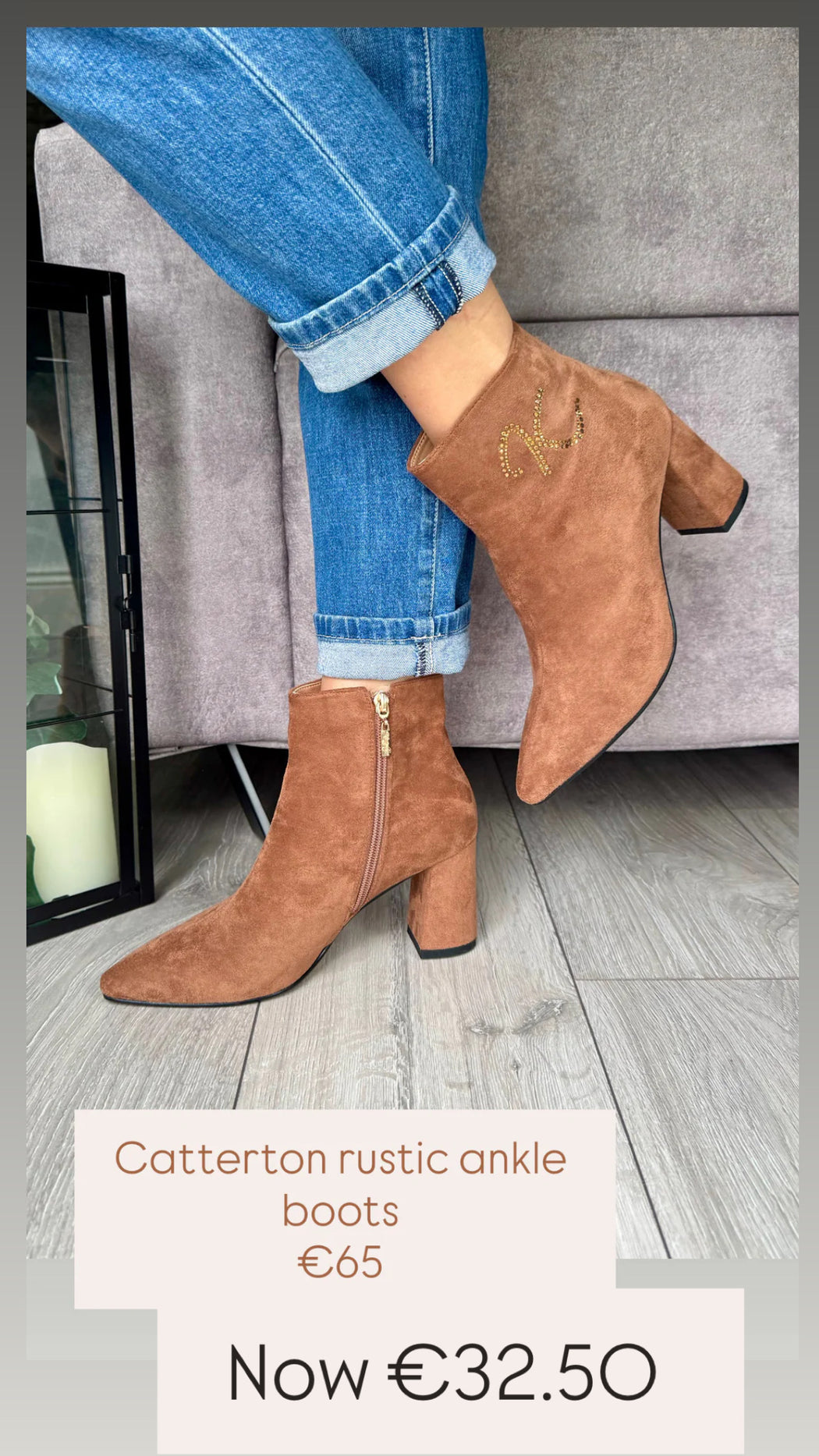 Catterton rustic ankle boots