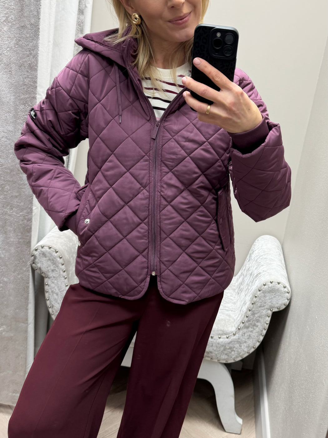 Fia Jacket Plum