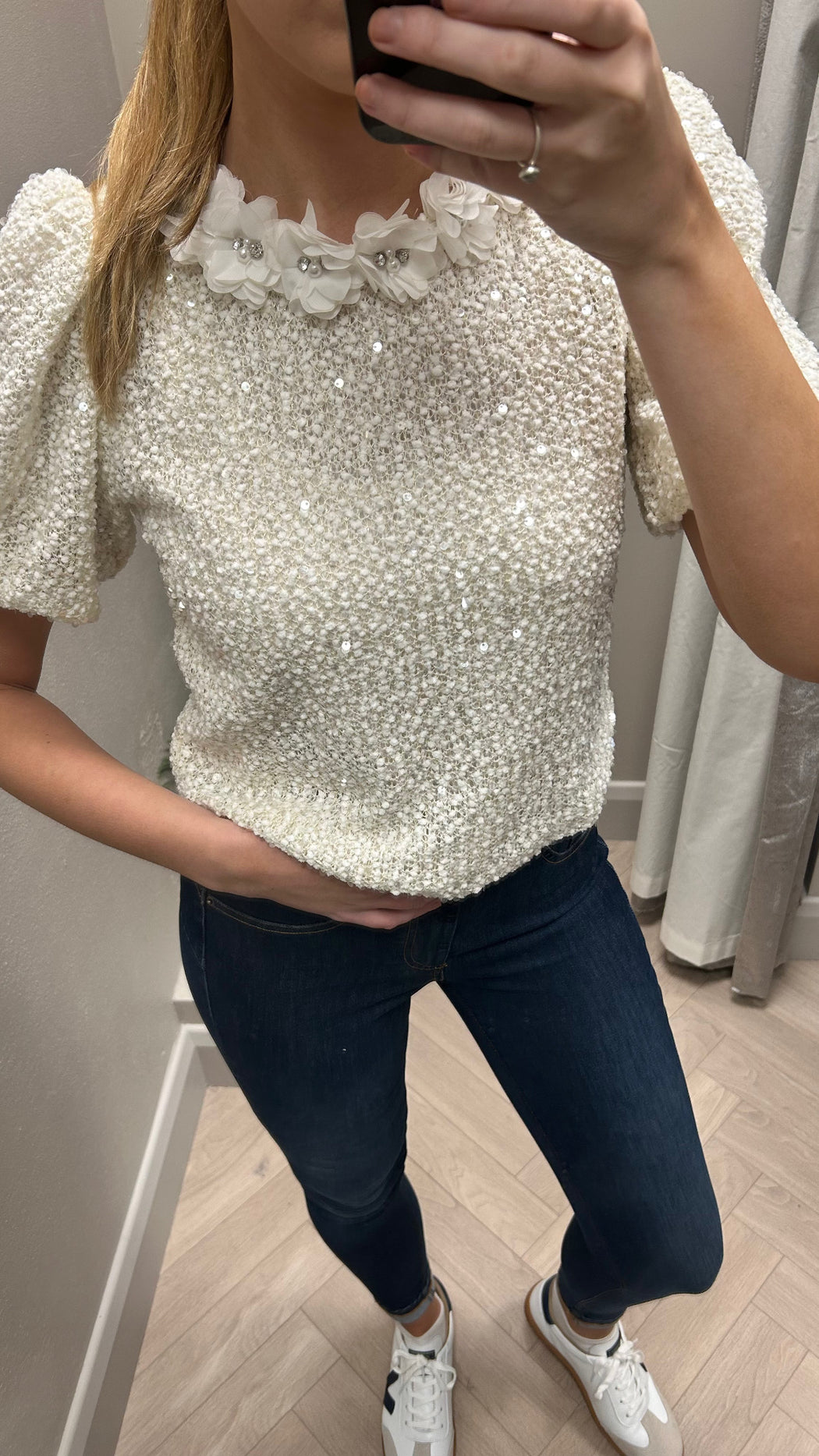 Elli cream top