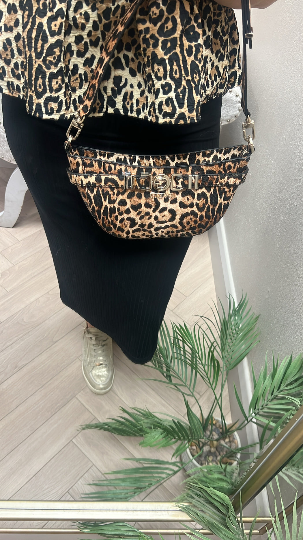 Guess leopard cirene bag LG966818