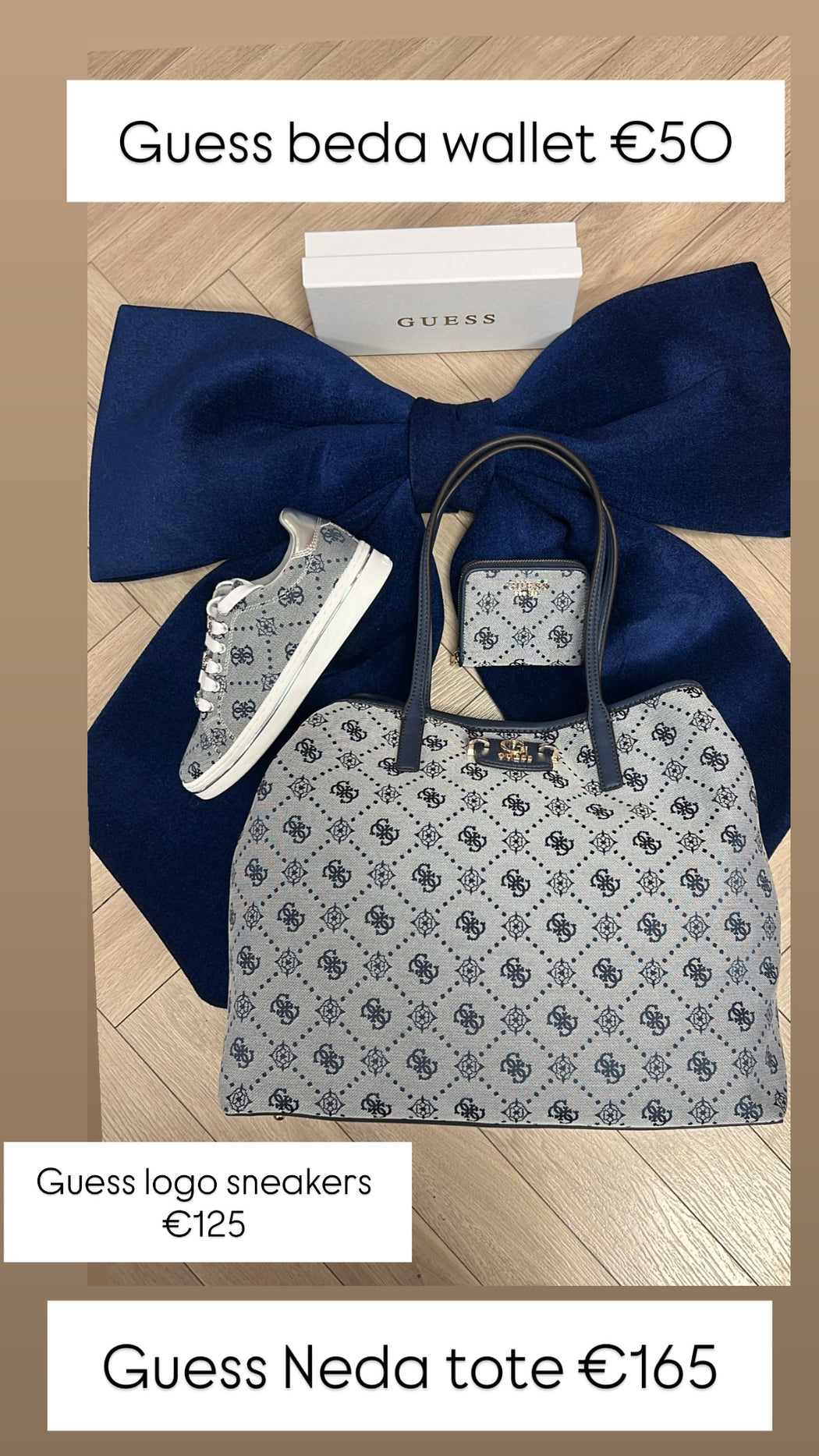 Guess navy neda wallet jp9654137