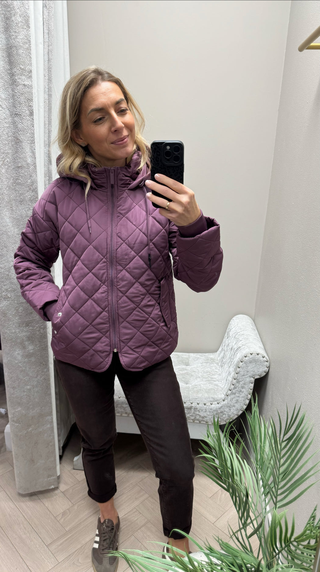 Fia Jacket Plum