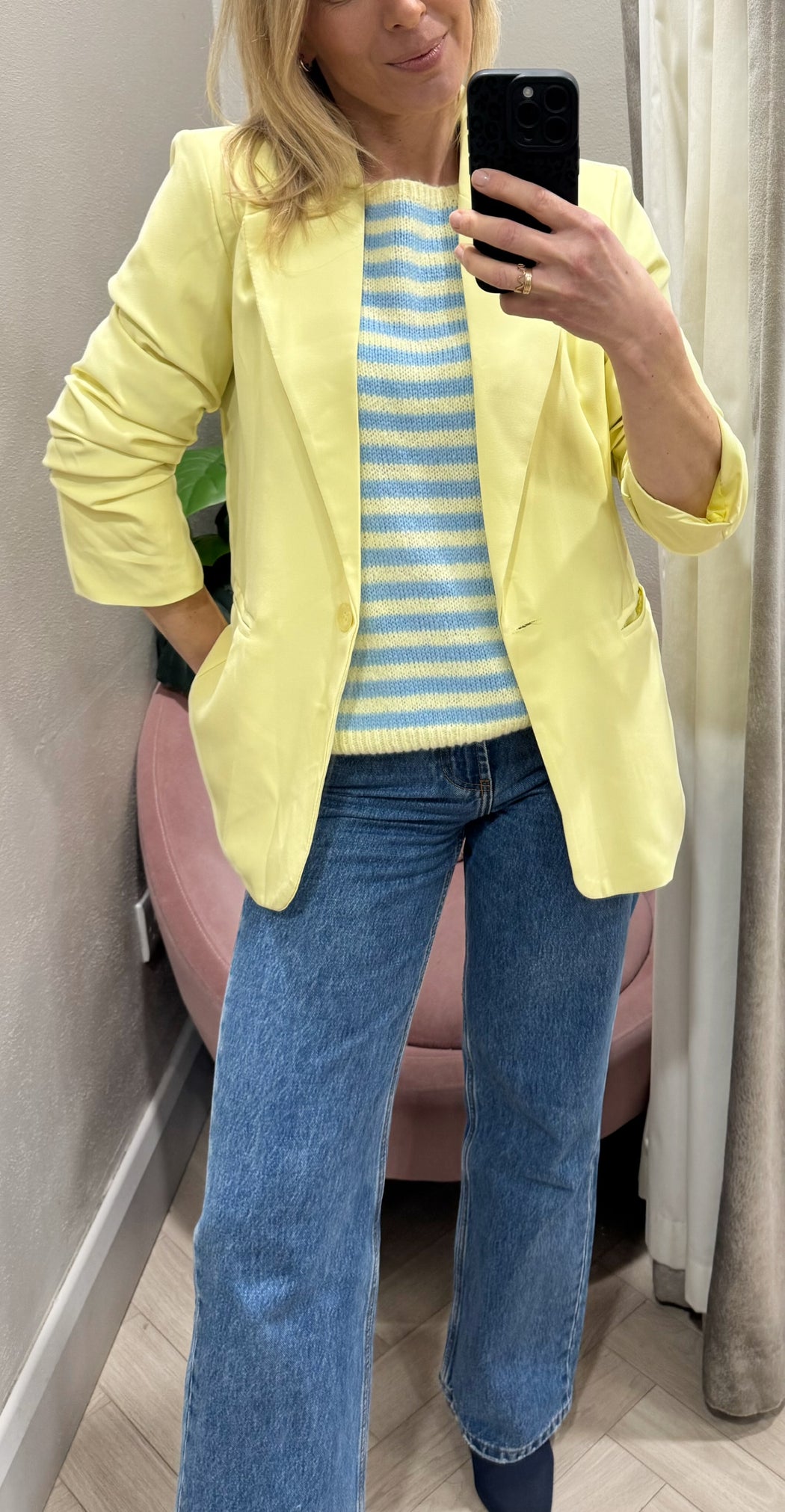 Sue lemon blazer