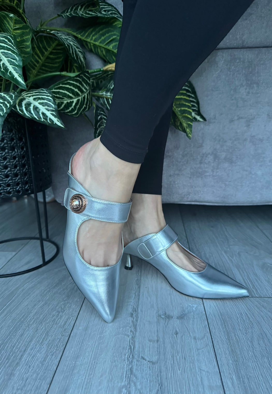 Sofitel silver heels