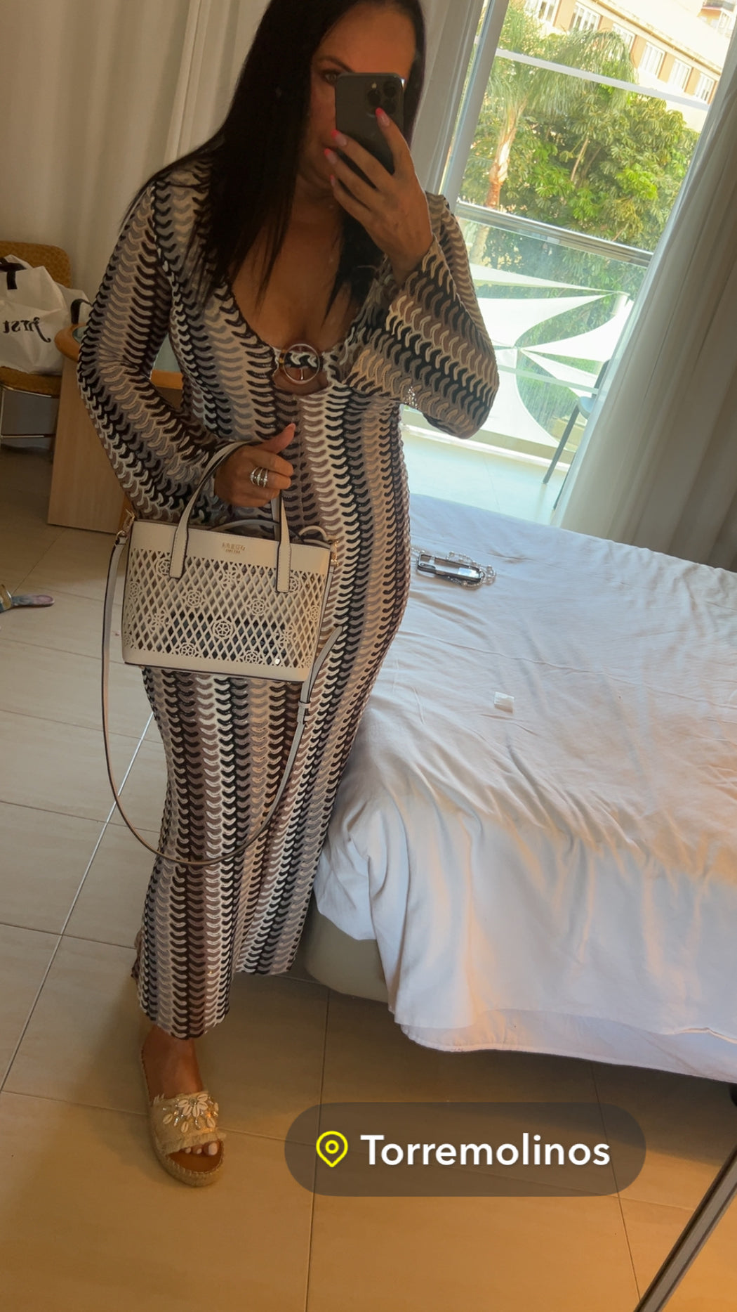 Guess LETTY MINI PG991175 off white 2in1 bag