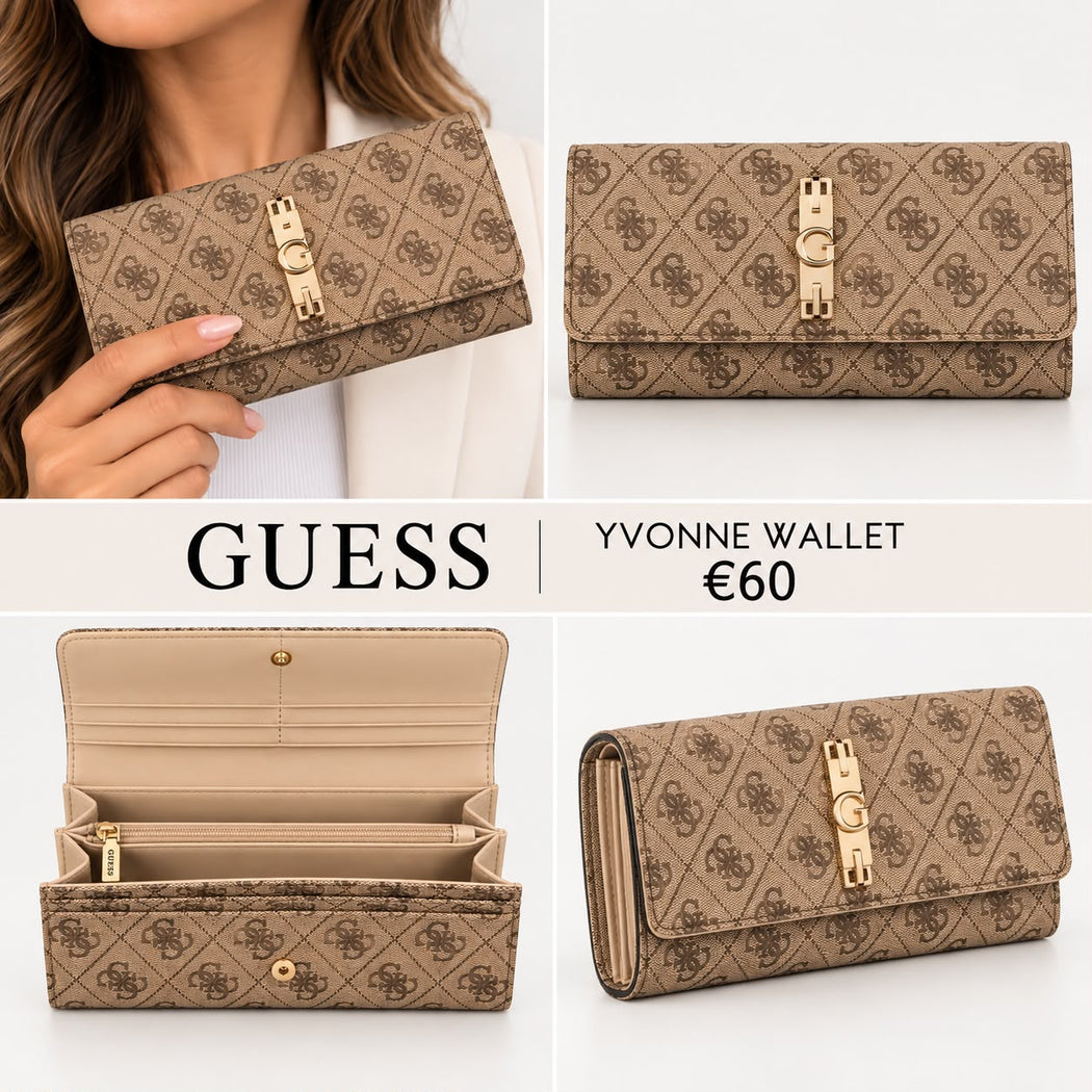 Guess Yvonne logo wallet sg2378155