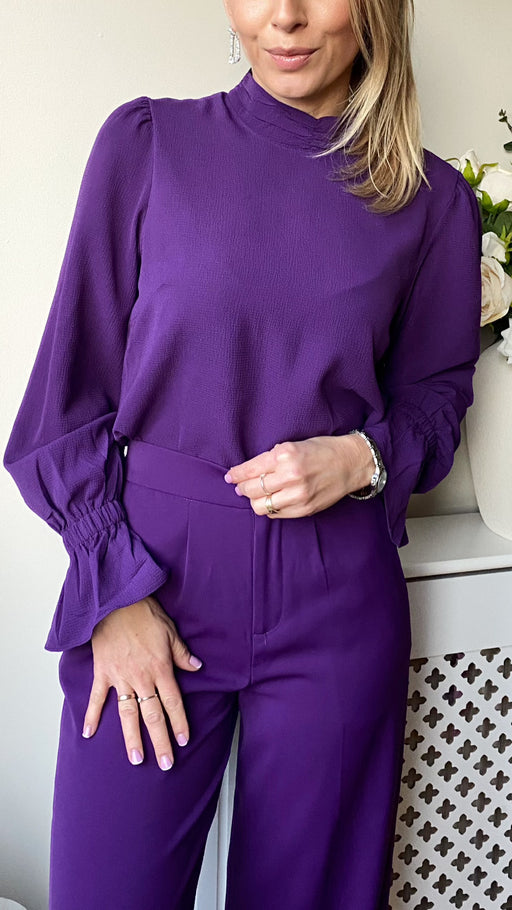 Maxine purple top