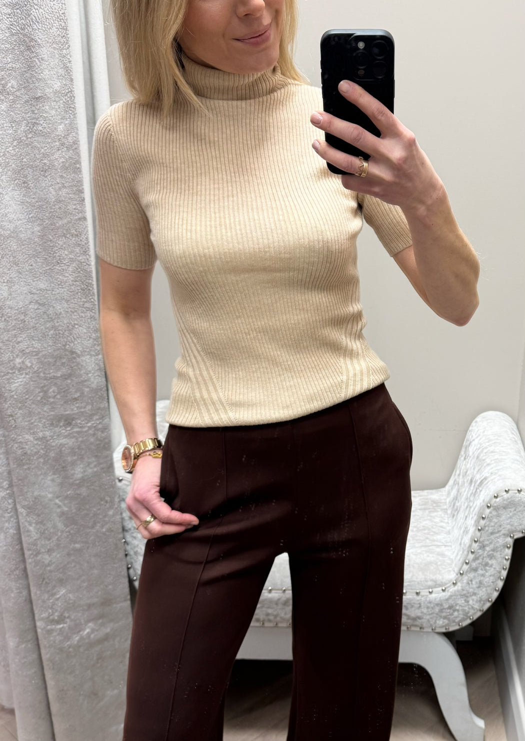 Guess beige knit w6rr30z30w2-h142