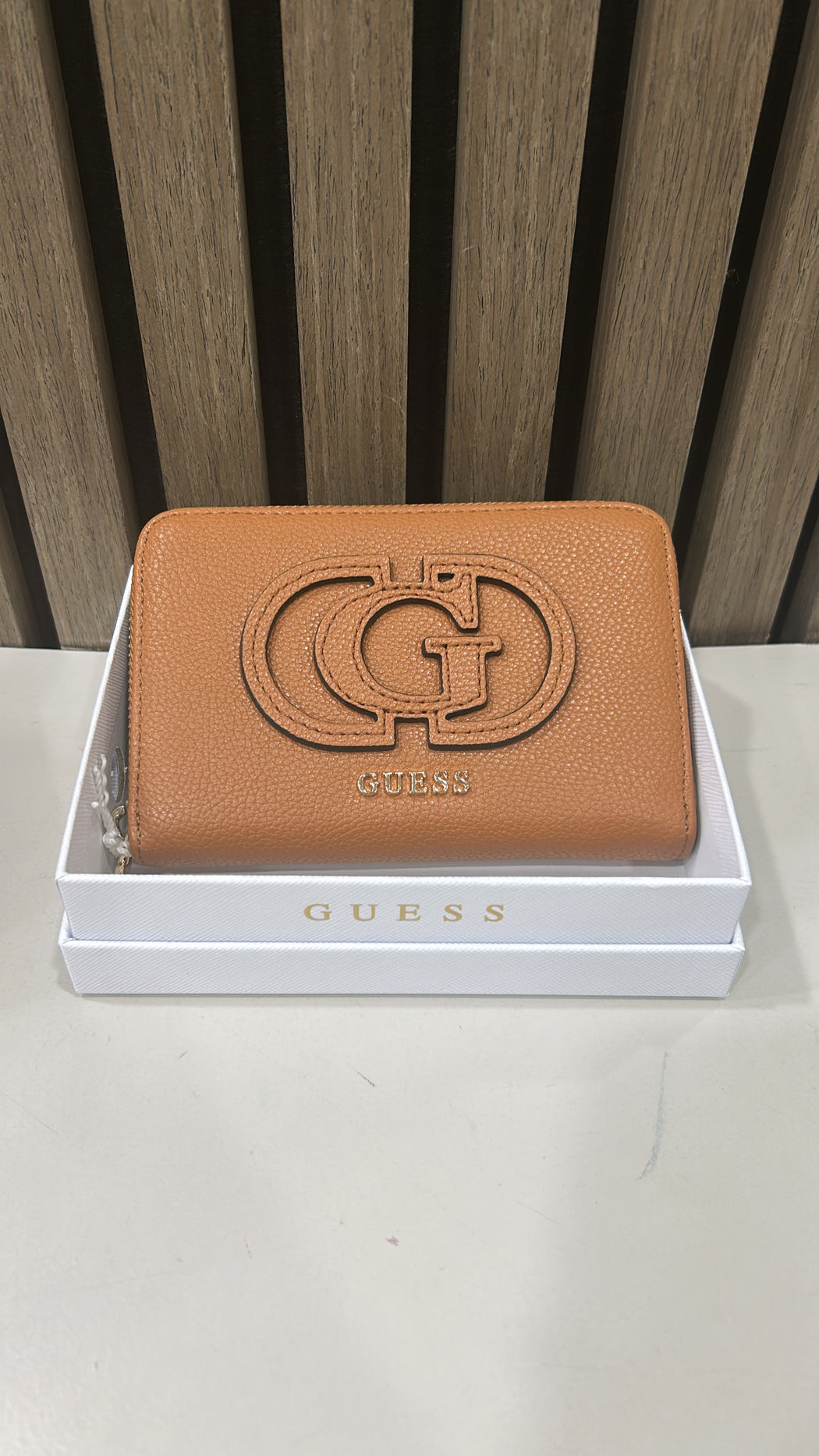 Guess calebra cognac wallet bg9536140