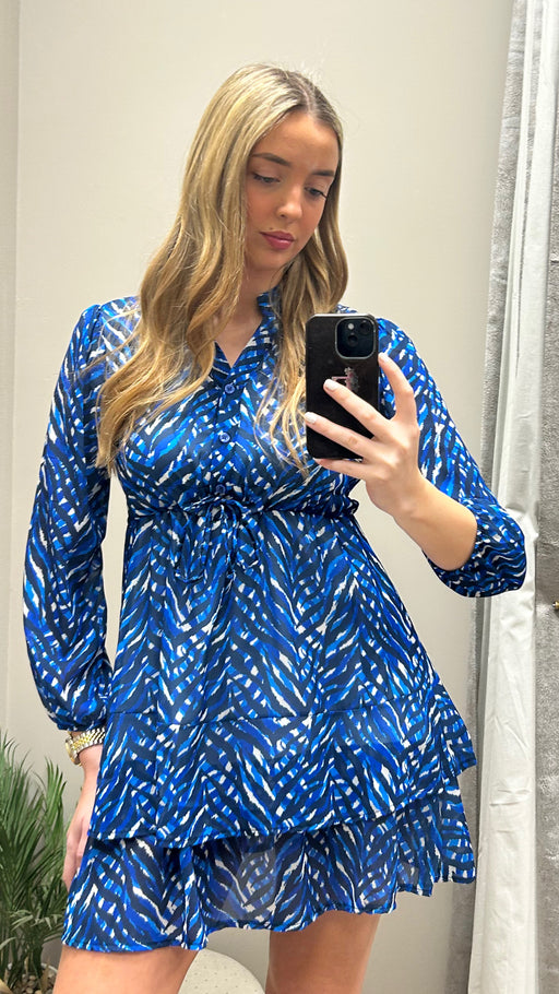 Blue navy  Latina mini dress