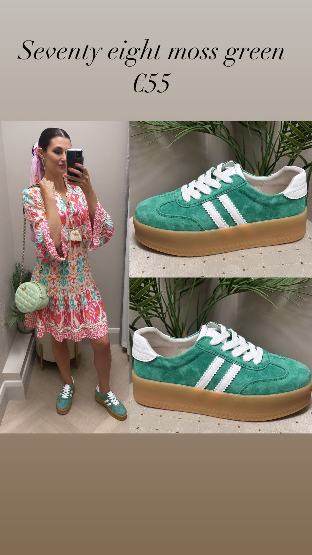 Seventy eight moss green
