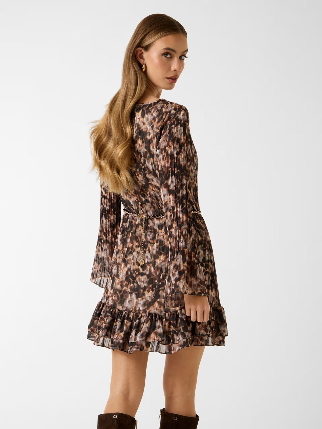 Guess ilenia dress floral W6RK37WJ712 - PM66
