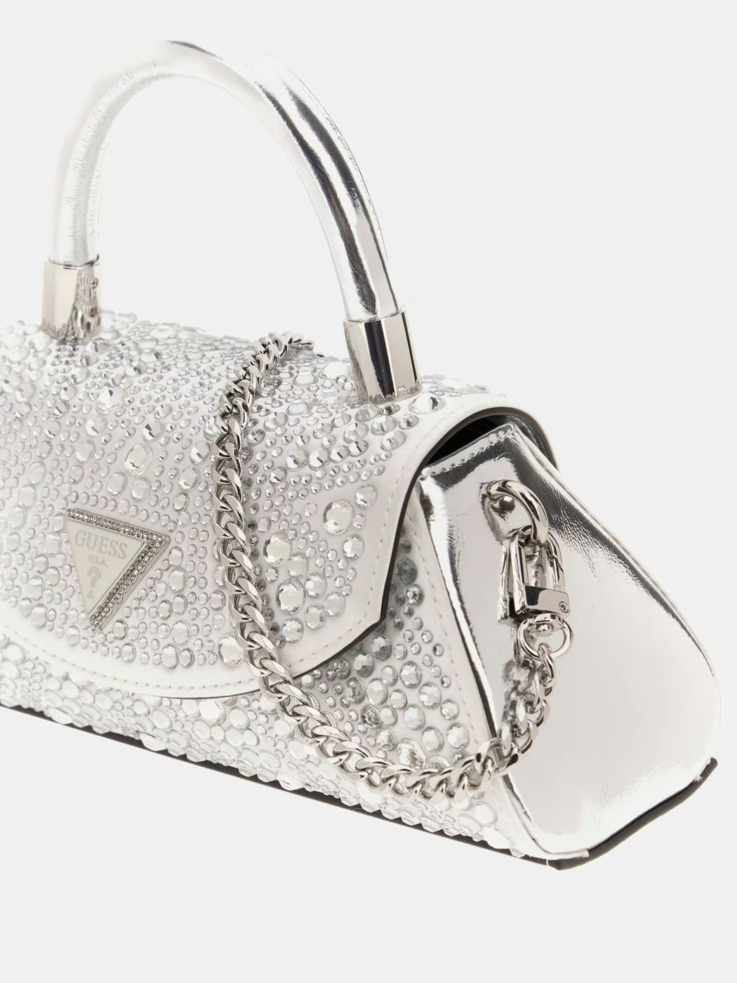 Guess silver beauvoir mini bag ZG952878