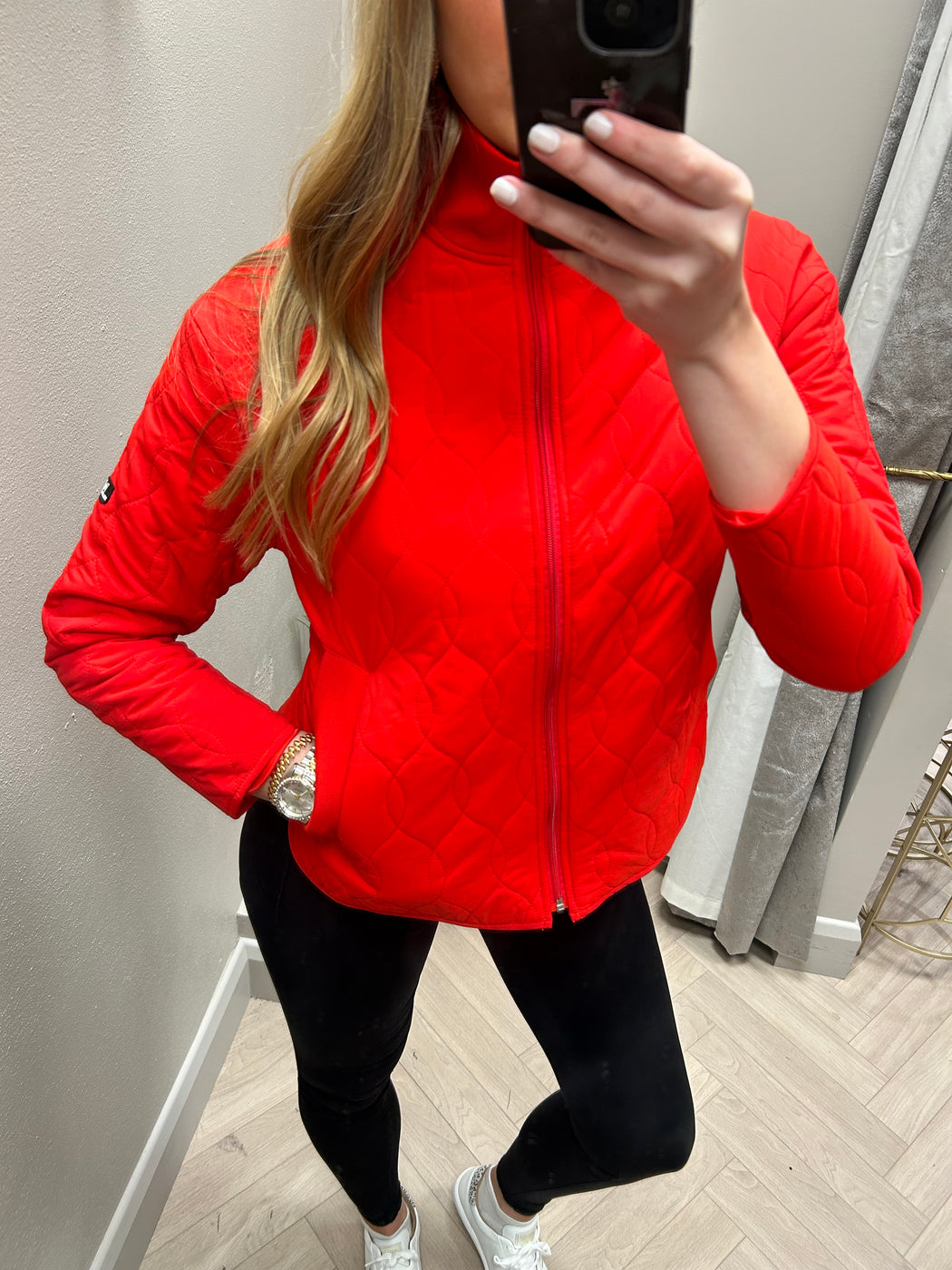 Aine Jacket Tomato red